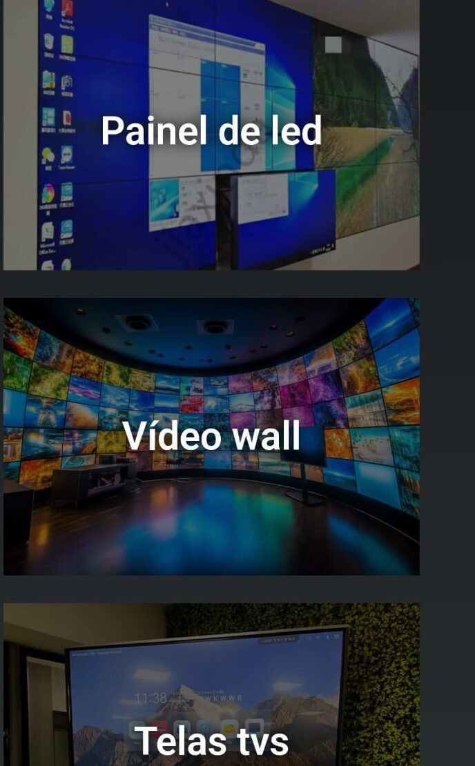 montagemartesistema | PAINEL DE LED - TV