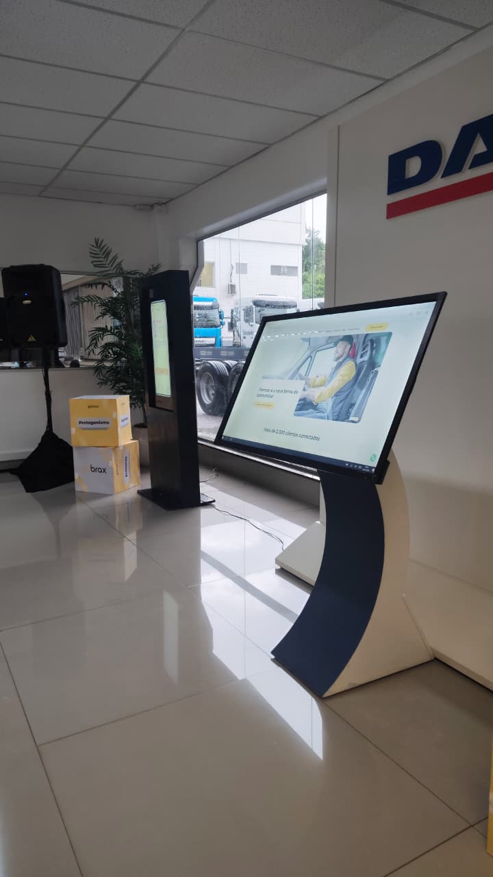 Alugue Totens Touch Screen Modernos para Encantar Seu Público,Rio de Janeiro, São Gonçalo, Duque de Caxias