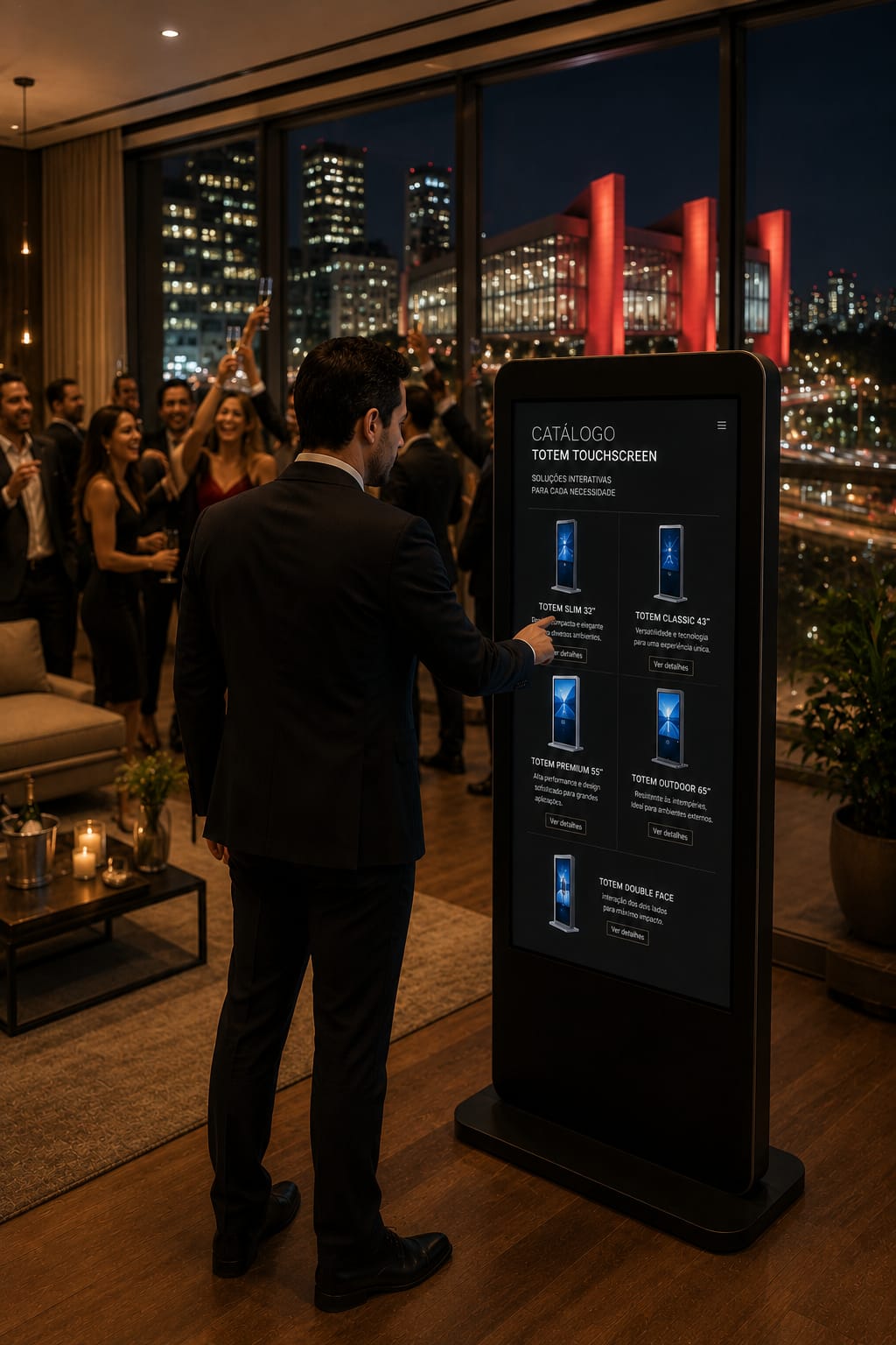 Aluguel de Totem Touch Screen para Casamentos, Festas, Recepções, Aniversários e Eventos Sociais em Mato Grosso do Sul, Campo Grande 2026
