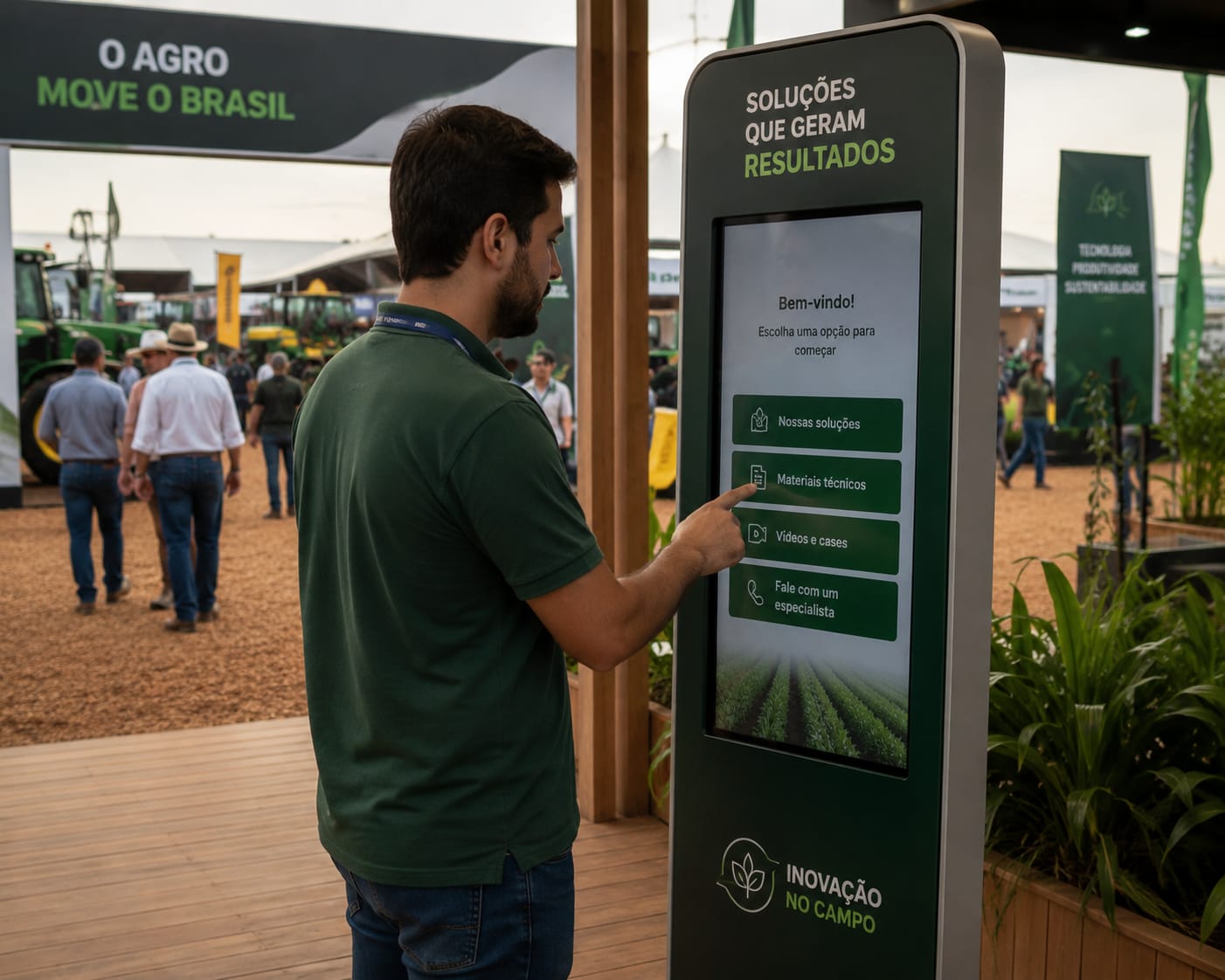 Aluguel de Óculos VR, Projetor, TV de Grande Formato e Totem Touchscreen para Bahia Origem Week 2026 e Fest Hair Brasil, Feiras, Eventos, Shows e Ativação de Marcas na Bahia em 2026