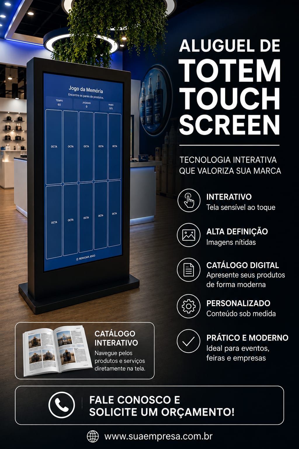 Aluguel de TV de Grande Formato, Projetor, Óculos VR e Painel de LED para Rock in Rio 2026 e FLUP, Feiras, Eventos, Shows e Ativação de Marcas no Rio de Janeiro em 2026